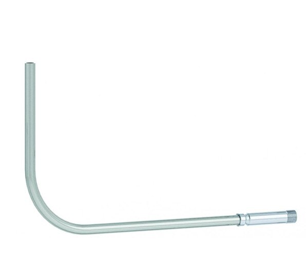Img of Albion 18" Bendable Aluminum Nozzle 3/8" ID Threaded Base